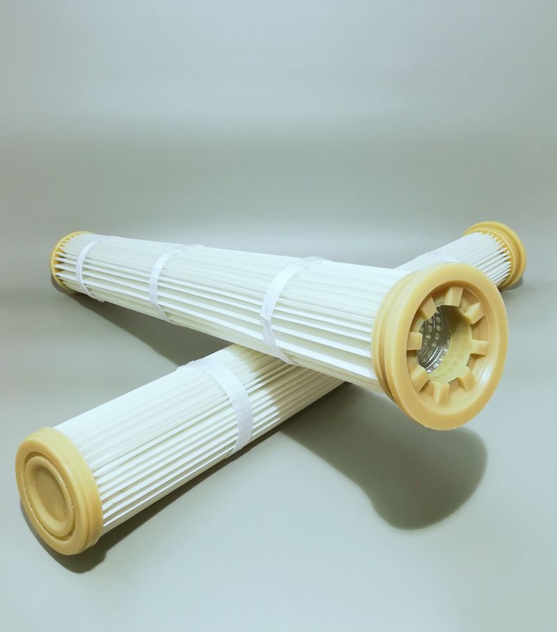 高效易反吹PU材質(zhì)帶文氏管倉頂除塵濾芯